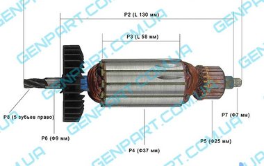 ЯКОРЬ НА ПЕРФОРАТОР STURM RH2585