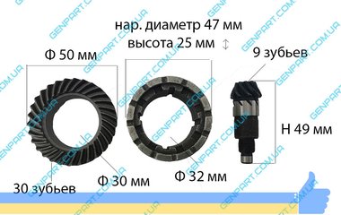 Коническая пара для  перфоратора Einhell BBH-1500