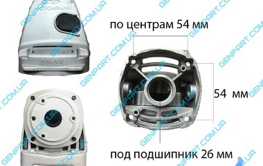 Корпус редуктора болгарки ИНТЕРСКОЛ 125