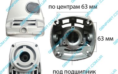 Корпус редуктора болгарки ИНТЕРСКОЛ 150