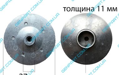 Крильчатка насоса БЦН 1,1мм.