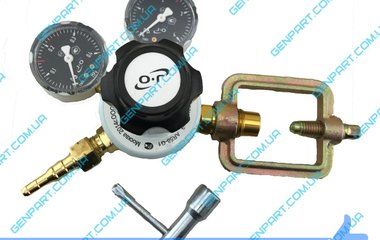 Редуктор газовий ацетиленовий для зварювального апарату 0,4х4 МПа