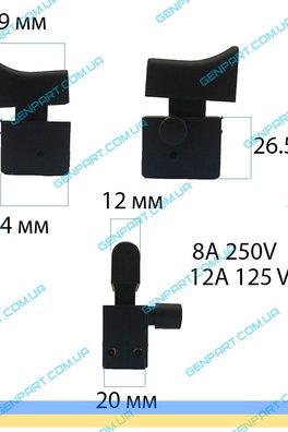 Кнопка болгарки DWT 150 SW