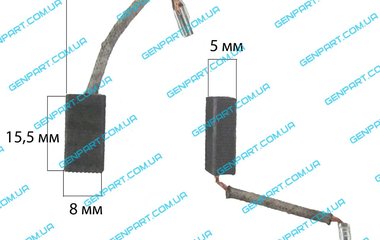Графитовая щетка 5х8х16 (перфоратор китай)