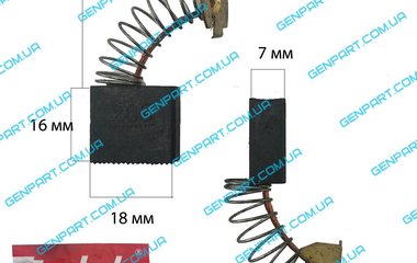 Графитовая щетка Makita CB 203 7x18x16